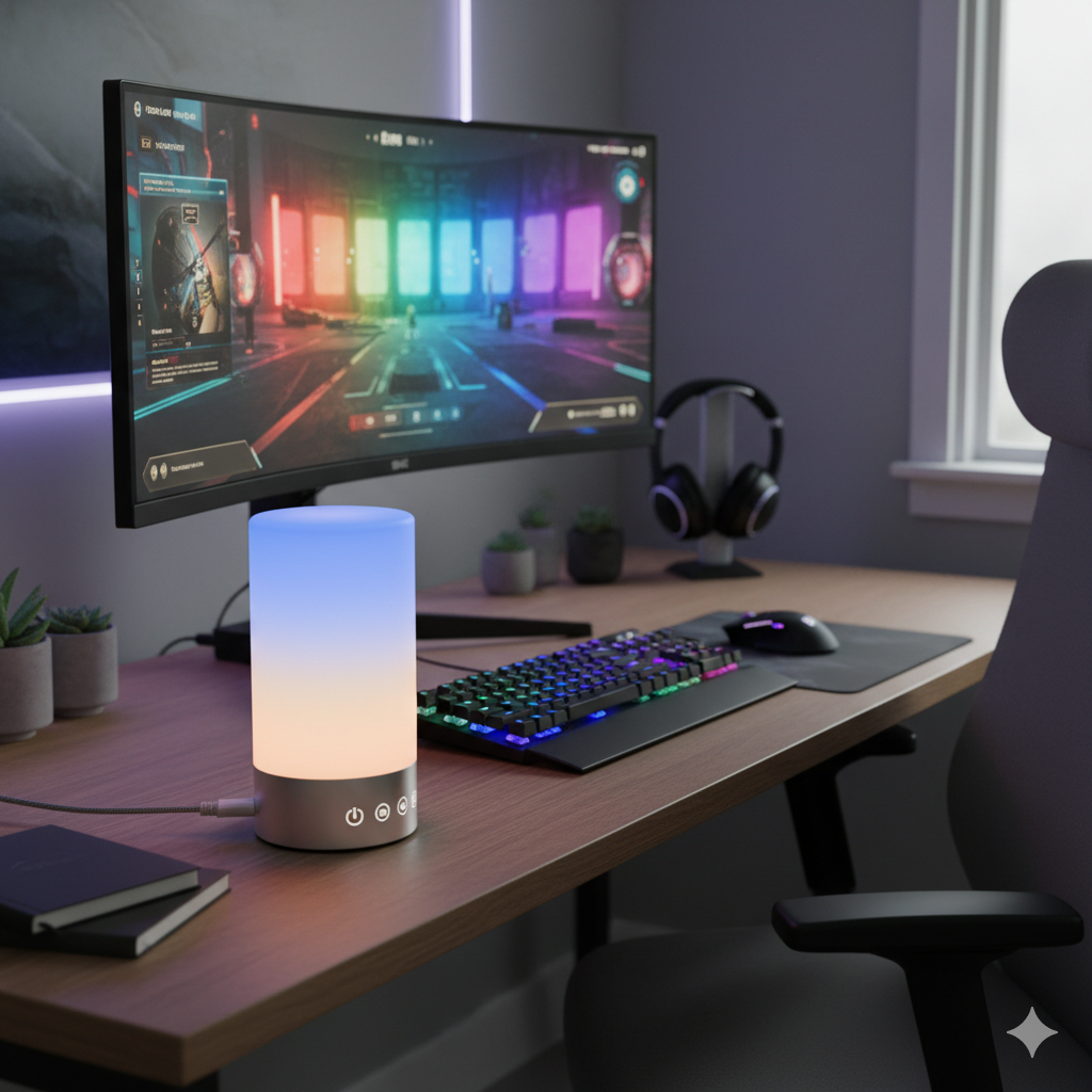 10 CORES RGB AJUSTÁVEIS